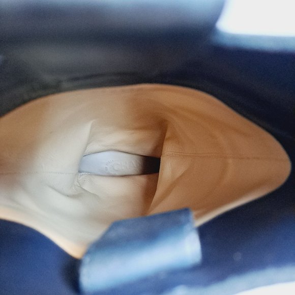 Chanel Brown Black Leather Boots Size 36.5 - Picture 13 of 16